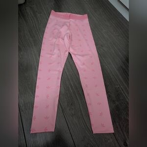 New Pink Adidas Leggings Size Small Perfect Condition